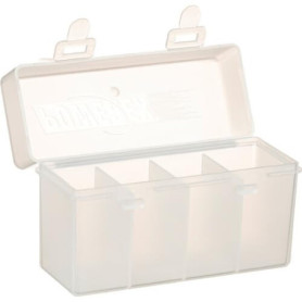 Boîte de rangement sécurisée pour 4 piles 9V Powerex
