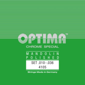 Cordes de Mandoline Optima G .036 - Sonorité Éclatante