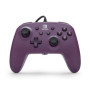 Manette Filaire Améliorée PowerA pour Nintendo Switch - Violet Cosmique