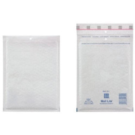 Sac à bulles Mail Lite blanc D/1 - 180 x 260 mm, protection légère et efficace