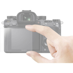 Protecteur d'écran en verre Sony PCK-LG1 pour Alpha 9 - Résistant aux rayures