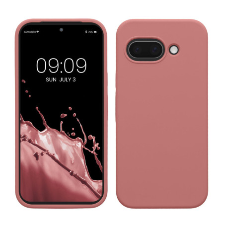 Housse de Protection Souple pour Google Pixel 9a - Rose d'Hiver