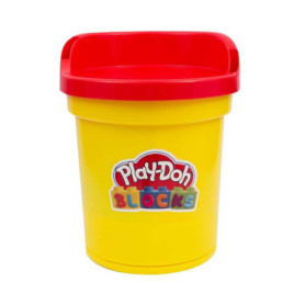 Bildo Play Doh Blocks - Ensemble de Construction et Pâte à Modeler 17 Pièces