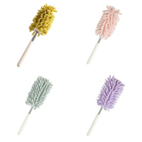Plumeau Poussière Microfibres Extensible - Set de 4 Pièces Lavables