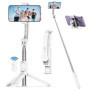Trépied Selfie Portable 101 CM avec Télécommande et Support Amovible
