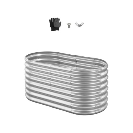 VEVOR Potager Surélevé en Métal 120x60 cm pour Jardinage