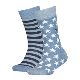 Chaussettes Enfant Tommy Hilfiger Étoiles et Rayures - Lot de 2