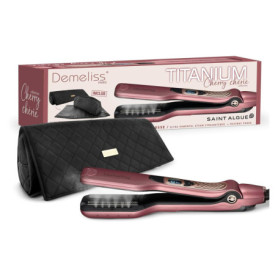 Coffret Lisseur Vapeur Titanium Demeliss - Collection Cherry Chérie