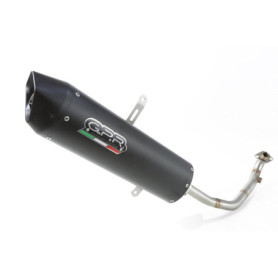 Pot d'échappement Racing GPR pour Yamaha X-Max 125 (2006-2016) - Furore Nero