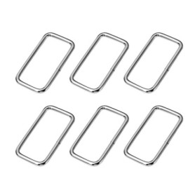 Boucle Métallique Rectangle SUPVOX pour Ceinture et Bricolage - Lot de 20