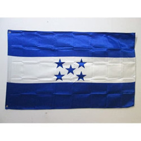 Drapeau Honduras en Satin 150x90 cm avec Oeillets - AZ FLAG