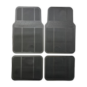 Ensemble de 4 Tapis de Voiture en Caoutchouc Antidérapants - Sakura