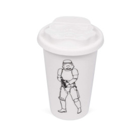 Tasse Original Stormtrooper en Céramique avec Couvercle Silicone - 275ml