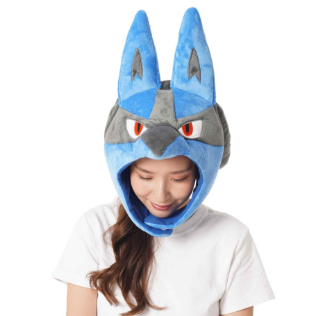 Bonnet Kigurumi Lucario Pokémon pour Adultes - Confort et Style
