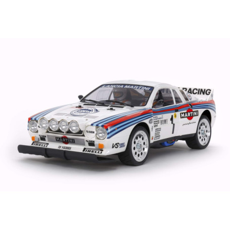 Tamiya RC Lancia 037 Rally - Modèle Radiocommandé à Assembler 1:10