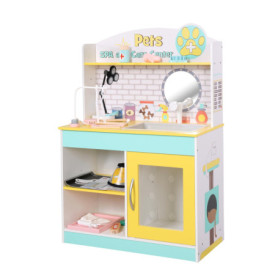 Centre Vétérinaire en Bois Little Helper pour Enfants - Teamson Kids
