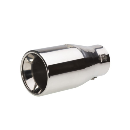 Embout d'Échappement Rond Inox Simoni Racing - Ø103mm, Longueur 200mm