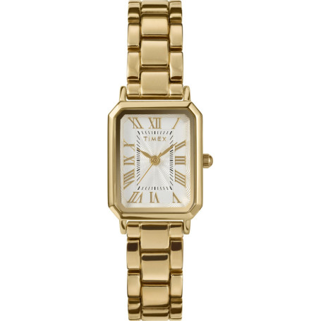 Montre Femme Timex Trend Dorée avec Cadran Blanc