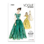 Robe Vintage Longue Femme Vogue Patterns Y5