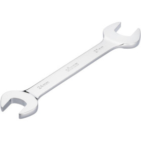 Clé à fourche double ViGOR V7730-25X28 en acier chromé