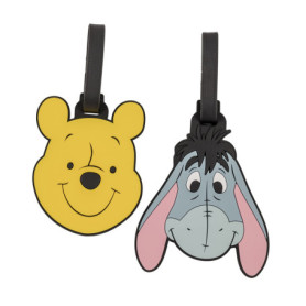 Lot de 2 Étiquettes à Bagages Winnie l'Ourson - Disney