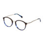 Lunettes de Vue Zadig & Voltaire VZV315 Havane et Bleu Dégradé pour Femme