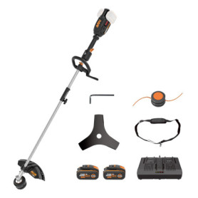 Débroussailleuse sans Fil WORX Nitro 40V avec 2 Batteries 4Ah