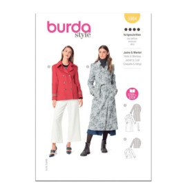 Patron de Couture Veste et Trench Femme Burda Style B5984