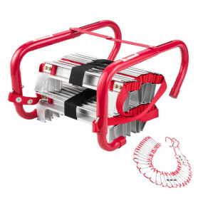 Échelle de Secours Rétractable VEVOR 15,2 m - Sécurité Incendie 5 à 6 Étages