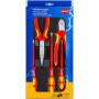 Knipex Jeu d'Outils VDE 1000 V - 5 Pièces avec Tournevis WERA