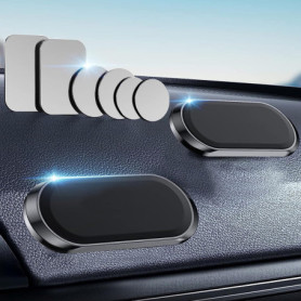Support Magnétique pour Téléphone Portable - Lot de 2 pour Voiture