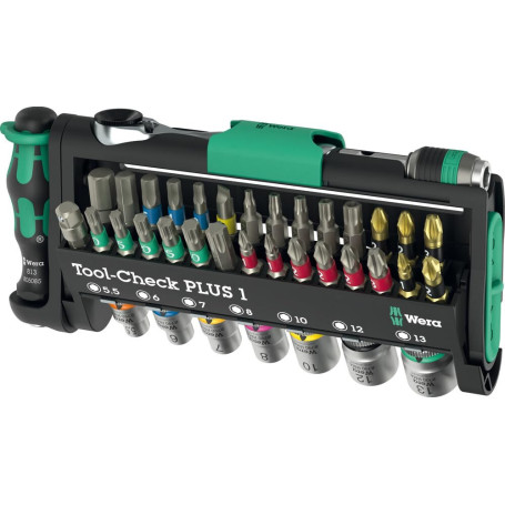 Wera Tool-Check PLUS - Jeu d'outils compact de 39 pièces
