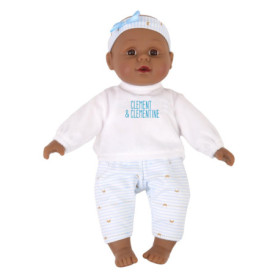 Poupon en Pyjama Bleu CLEMENT CLEMENTINE - Jouet d'Imitation pour Enfants