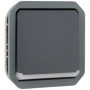 Interrupteur Va-et-Vient Lumineux Étanche 10A Anthracite - Legrand Plexo