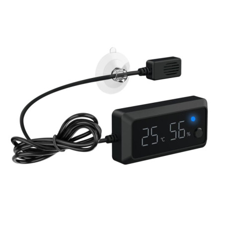 Thermomètre et Hygromètre LCD pour Reptiles et Aquariums