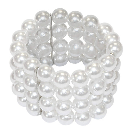 Bracelet de Perles Glamour Blanc - W WIDMANN MILANO