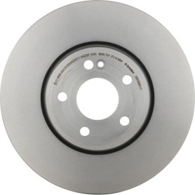 Disques de Frein Arrière Brembo PVT - Jeu de 2 avec Revêtement Anti-Corrosion