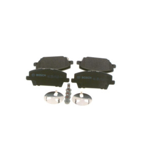Plaquettes de Frein Avant Bosch BP1047 - Jeu de 4 avec Accessoires