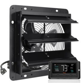 Ventilateur d'Extraction VEVOR 25,4 cm avec Contrôle de Température et Humidité