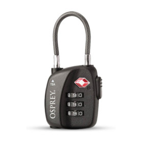Cadenas à câble TSA Osprey 3 Dial - Sécurisez vos bagages avec style