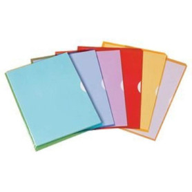 Sachet de 10 Pochettes-Coin Fard'Liss A4 Rouge - Oxford