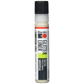 Stylo Peinture Glitter-Liner Or Scintillant 25 ML - Marabu