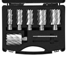 VEVOR Jeu de Fraises à Carotter 6 Pièces en Acier HSS - Coupe Précise et Durable