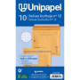 Lot de 10 Enveloppes Rembourrées en Kraft Unipapel - Protection Optimale pour Vos Envois