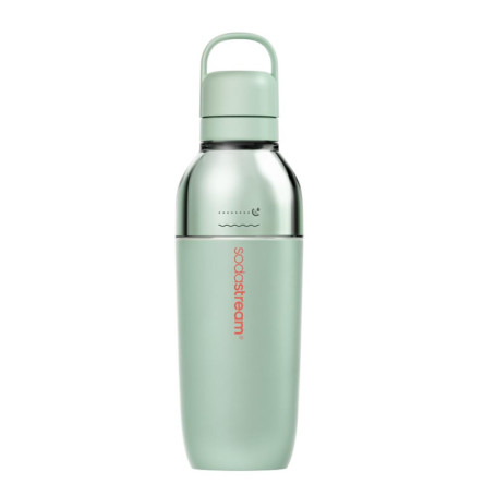 Bouteille SodaStream Fizz & Go 710 ml - Vert Menthe, Réutilisable et Anti-Fuite