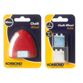 Korbond Roue à Craie de Tailleur avec 2 Recharges - Ensemble Pratique