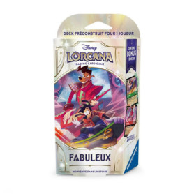 Deck Préconstruit Disney Lorcana TCG - Fabuleux Dingo & Max - Pour 1 Joueur