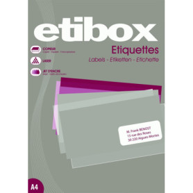 Boîte de 1400 Étiquettes Blanches Autocollantes Apli - 99,1 x 38,1 mm