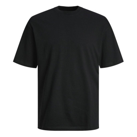 T-shirt Noir à Manches Courtes JACK & JONES Plus pour Homme - Taille 7XL