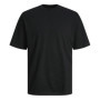 T-shirt Noir à Manches Courtes JACK & JONES Plus pour Homme - Taille 7XL